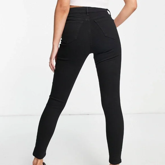 Topshop Jamie jeans pure black - Picture 5 of 5